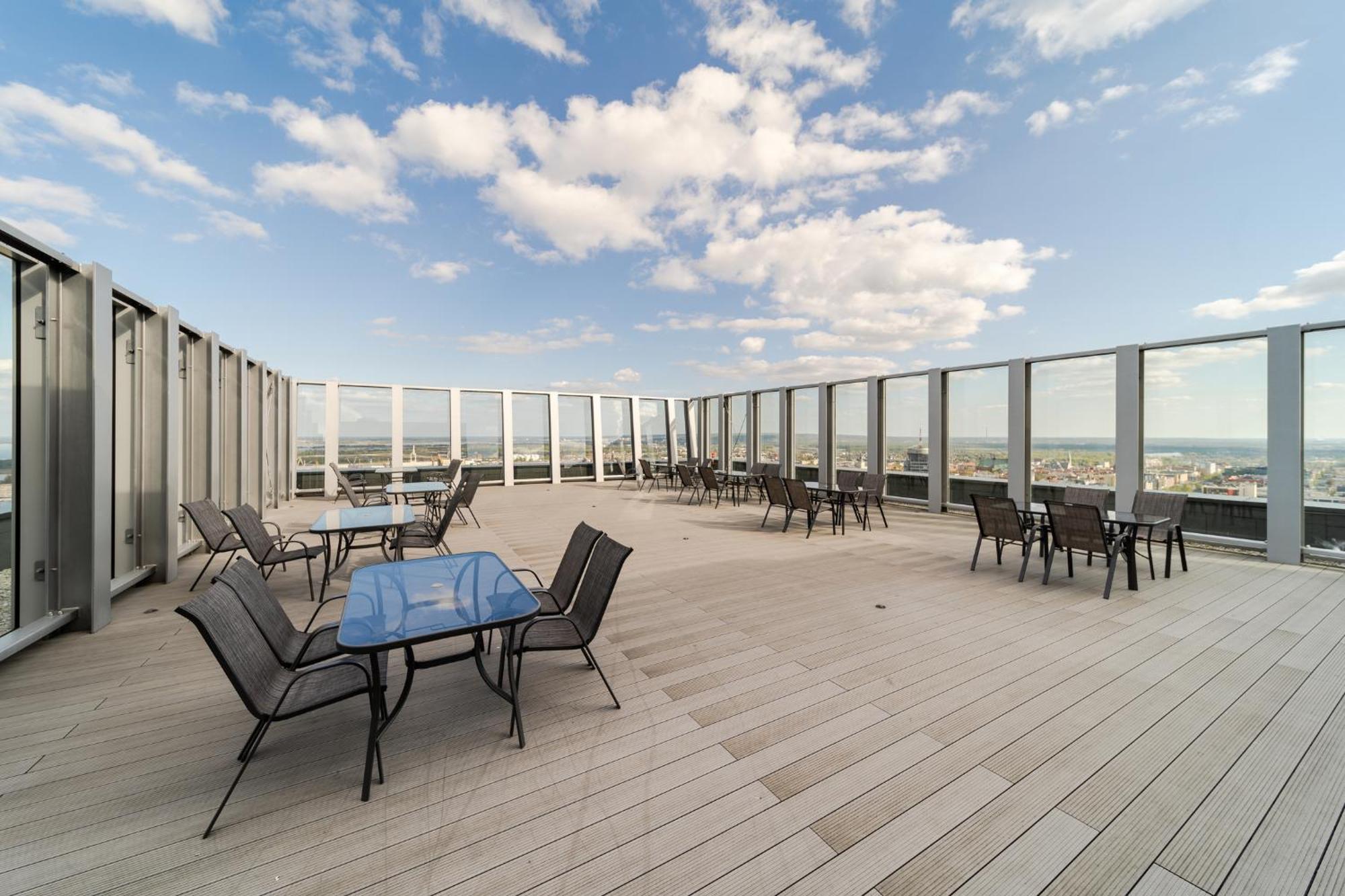 Hanza Tower Apartment No. 524 - Swimming Pool, Jacuzzi, Balcony Szczecin Exterior photo